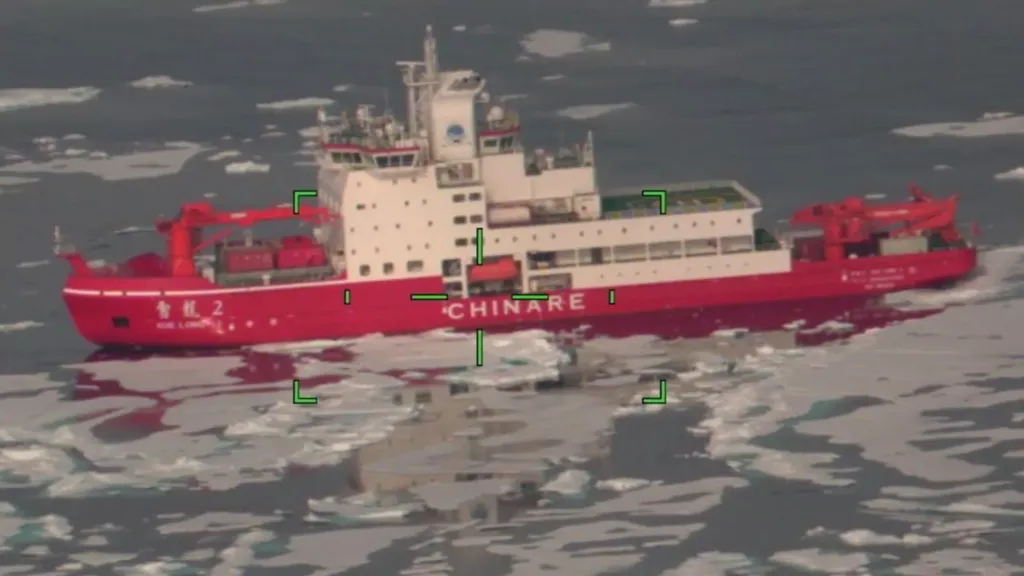 Mapped: US Coast Guard intercepts Chinese ship off Alaska