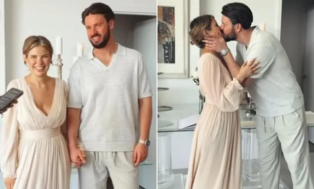 Married At First Sight's Olivia Frazer marries in intimate ceremony