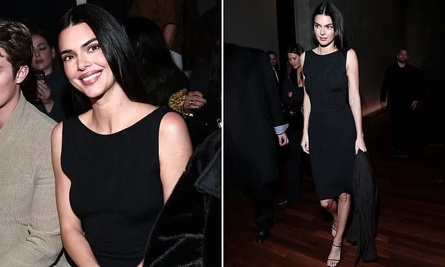 Kendall Jenner looks elegant at Armani's Milan Fashion Week show