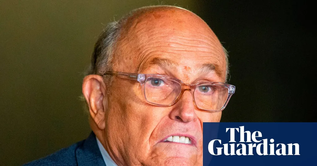Rudy Giuliani breathing on his own after being hospitalized for pneumonia