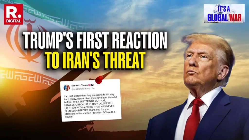 'Will Hit Them With Force They Have Never Seen': Trump Warns Iran as They Vow Retaliation After Khamenei's Death