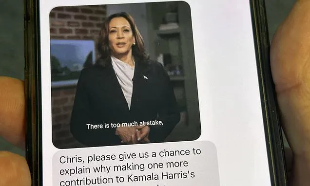 Ping! Harris and Trump are blowing up your phones with political...