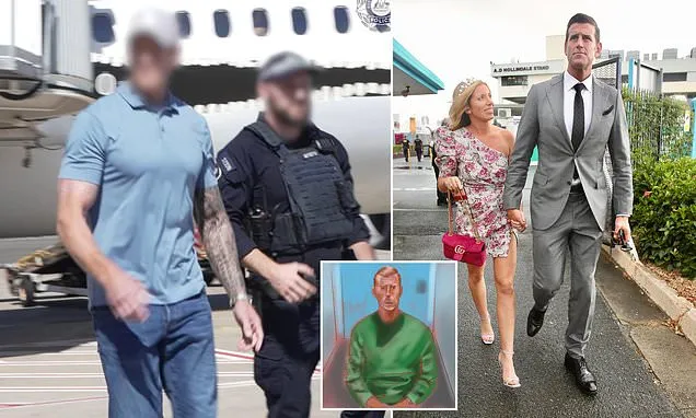 From army greens to prison greens: Ben Roberts-Smith's new look