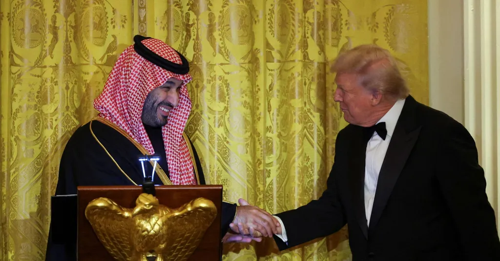 Saudi crown prince heads to a US Congress no longer railing against him