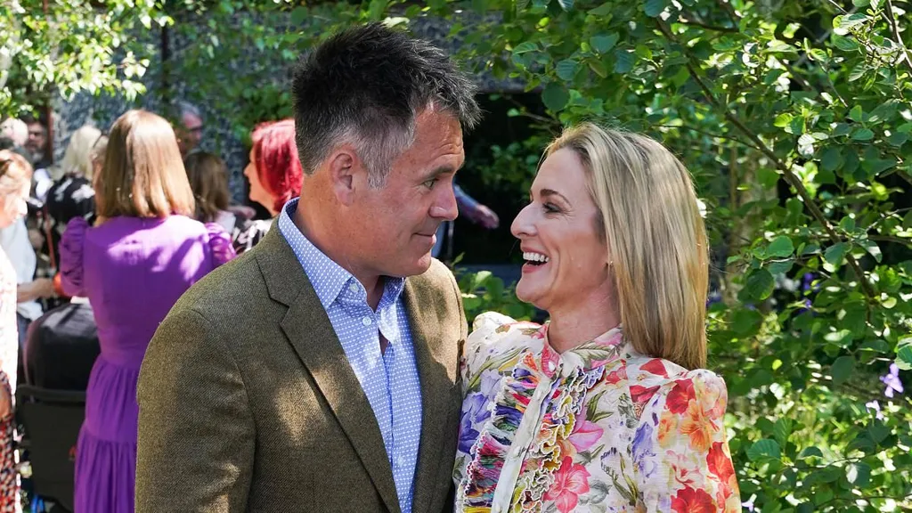 Gabby Logan's son says: 'Stop taking about your sex life'