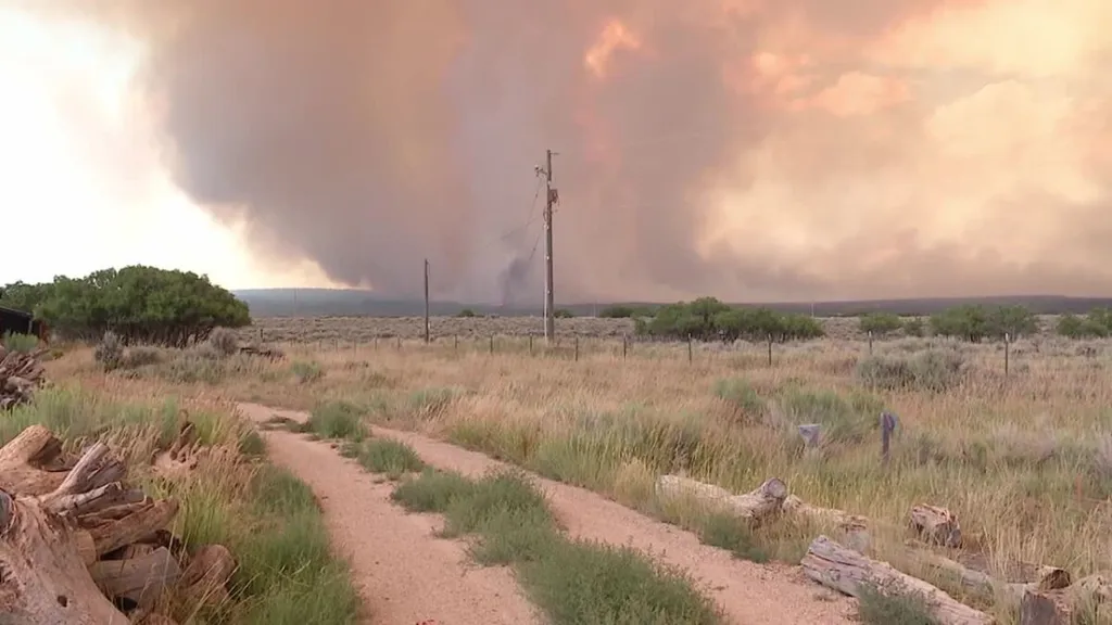 'Wait, watch and pray': Evacuations continue as Deer Creek fire rages into third day