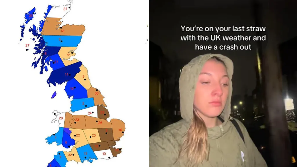 Rain making you miserable? Wet weather slashes life satisfaction by 6%