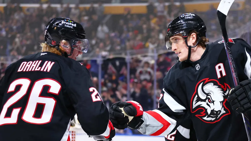 Dahlin, Thompson pumped to be in playoffs with Sabres after 'dark days' | NHL.com