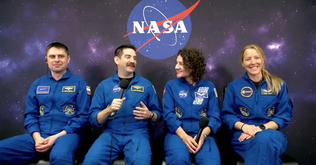 Replacement space station crew, launching ahead of schedule, eager to go