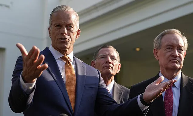 Thune's first big test as Senate leader has arrived with Trump's...