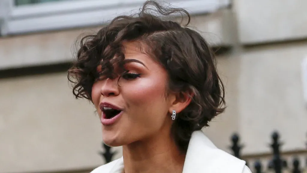 Zendaya continues bride 'method dressing' in white dress
