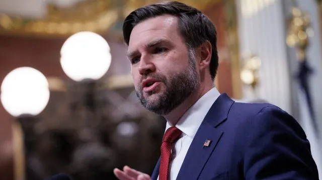 Vance indefinitely postpones CBS town hall 'due to the war,' network says