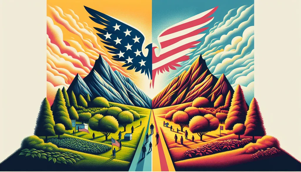 Divided Nation: Harris vs. Trump in the Final Countdown