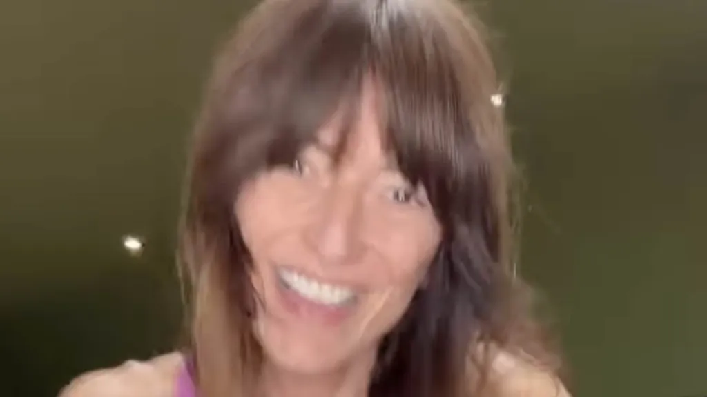 Davina McCall, 58, shows off her ripped abs during boxing workout