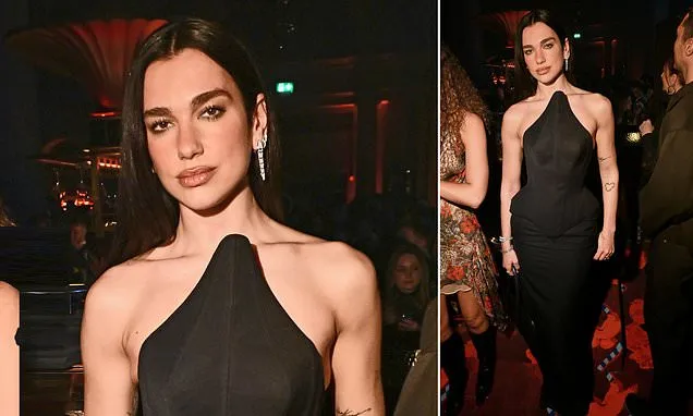 Dua Lipa leads the stars at Warner's BRITs afterparty