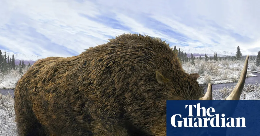 Wolf's dinner preserved in Siberia for 14,400 years sheds light on woolly rhino