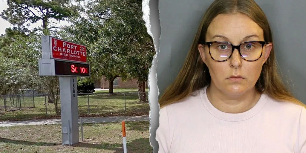 Florida high school teacher accused of having sex twice with student on campus