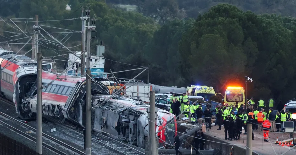 High-speed train derailment kills at least 39 in Spain, injures scores, police say