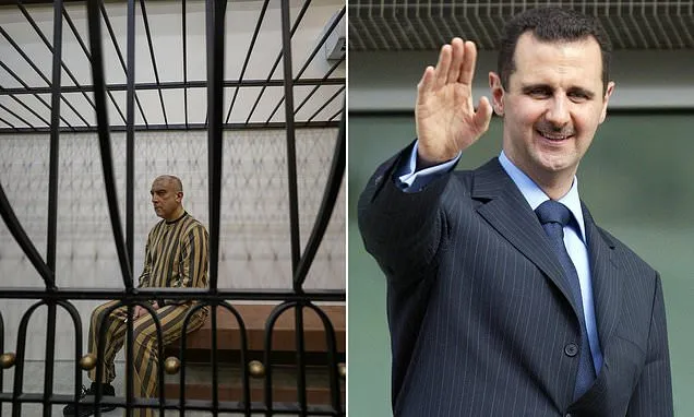 Cousin of ex-Syrian dictator Assad is paraded in cage as trial begins