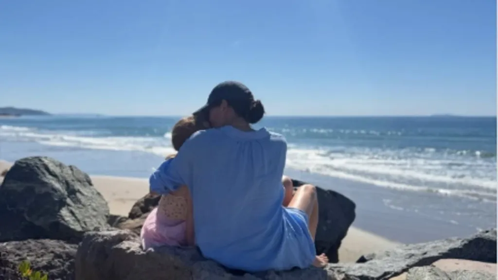 Meghan shares sweet snap of her and daughter Lilibet on beach