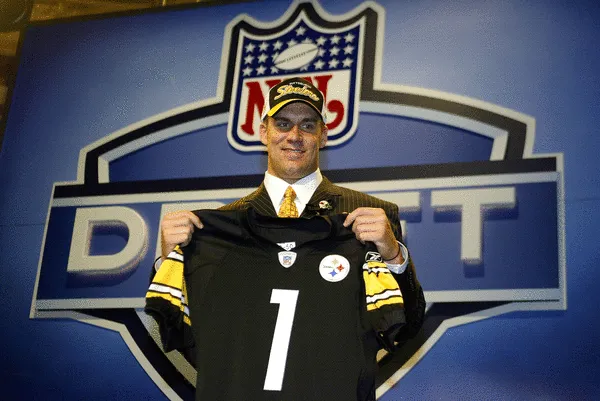 Behind the pick: When the crazy QB carousel stopped in 2004, the Steelers had an all-time great in Big Ben