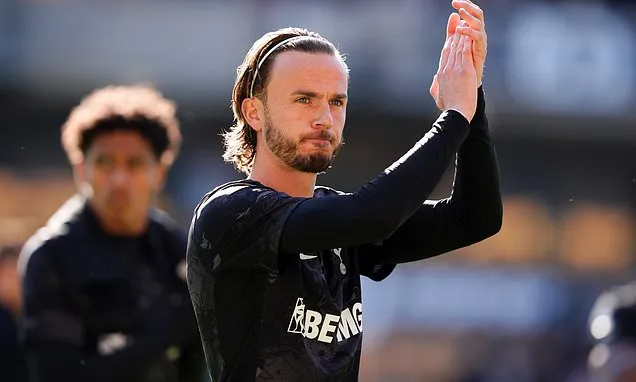 James Maddison could be set to play a part in Tottenham´s fight for...