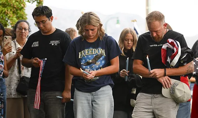 A college campus, a fiery speaker - and then a single gunshot