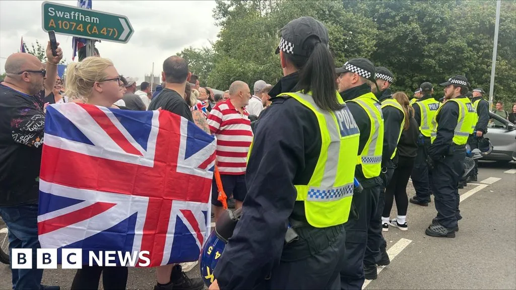 Cost of policing protests outside Norwich hotel is revealed