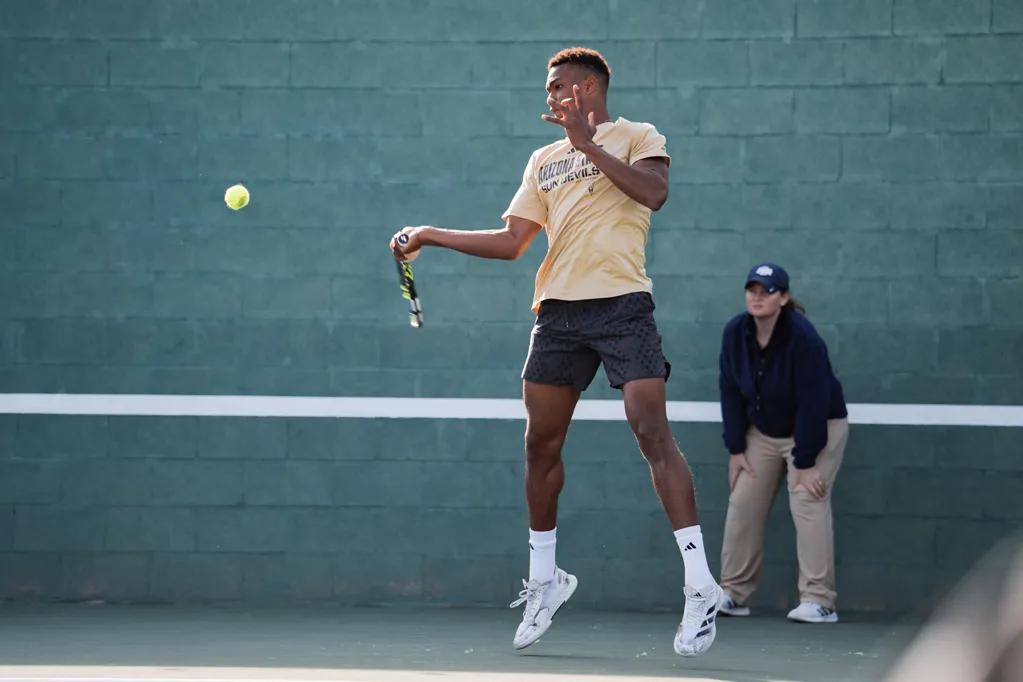 ASU men's tennis off to hot start, qualifying for ITA Indoor National Championship