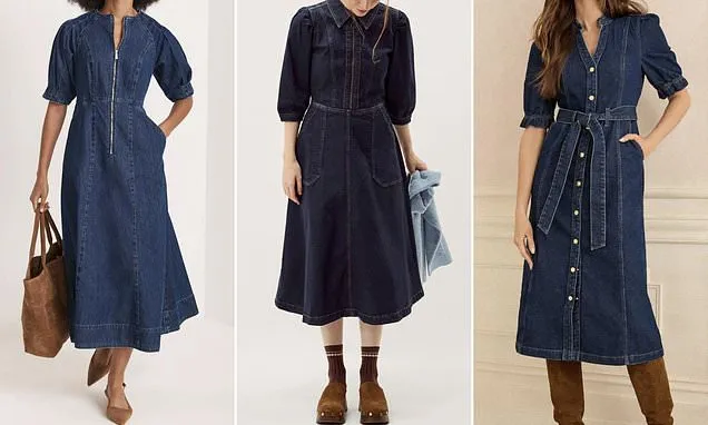 Alison Hammond's flattering M&S denim dress is perfect for spring