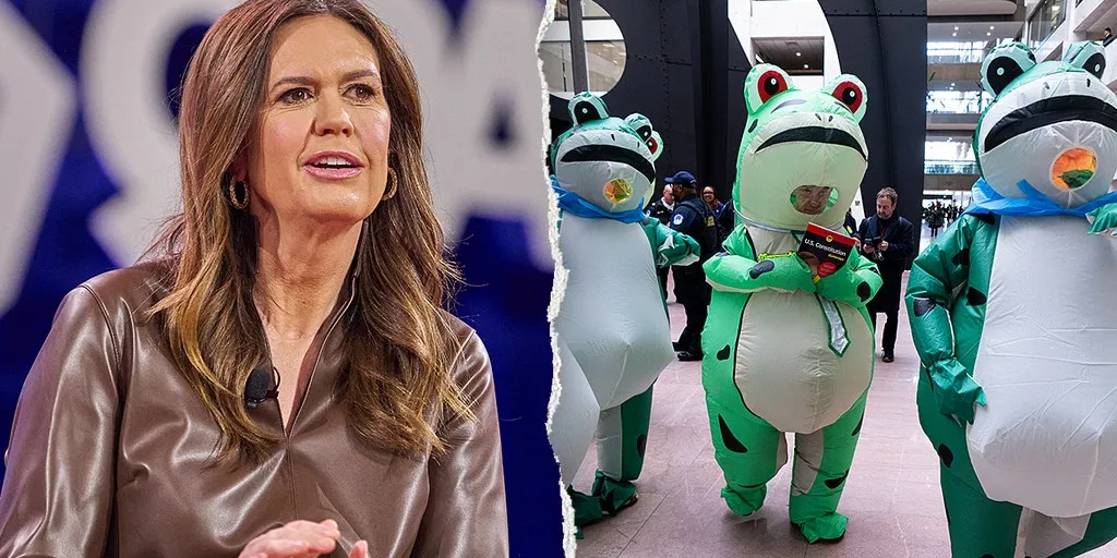 Gov Sanders, conservatives unload on 'bizarre' Democrat SOTU counterprogramming: 'Normal v. crazy'