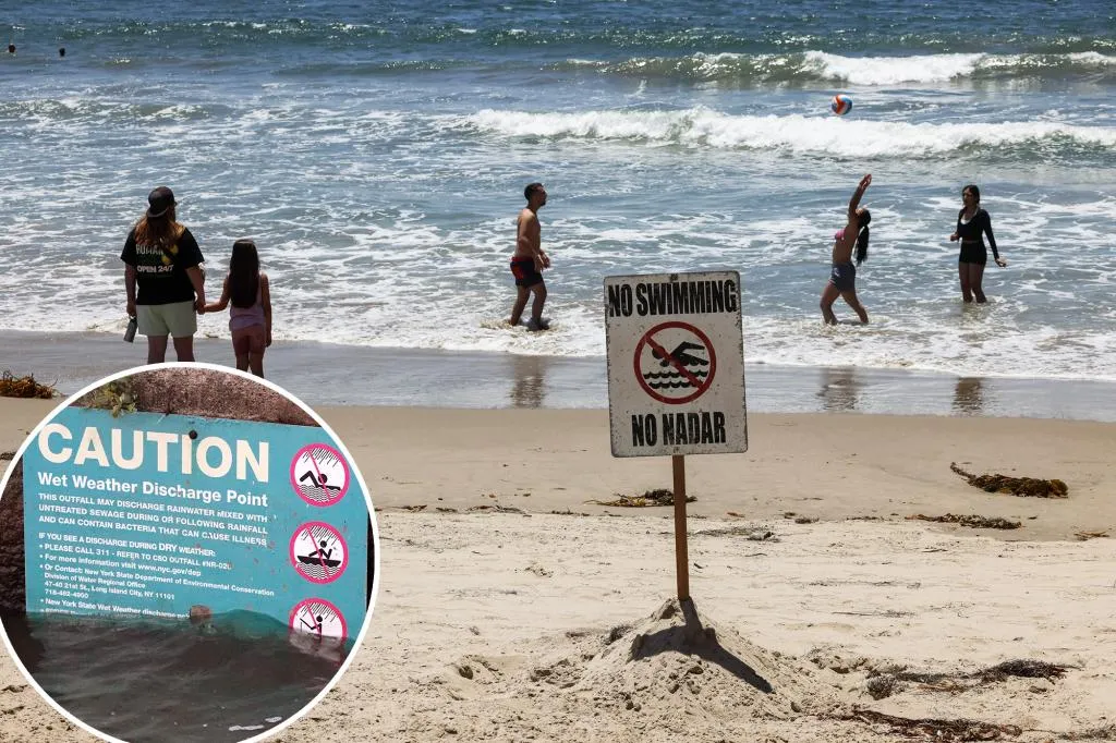 More than half of East Coast beaches tested positive for fecal...