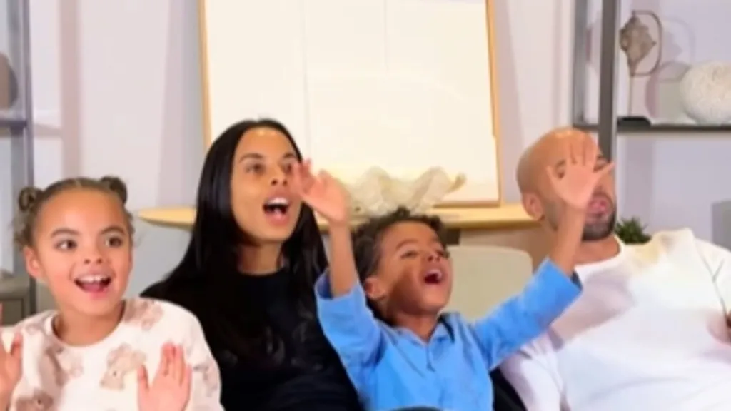 Marvin Humes shares moment his children react to Masked Singer reveak