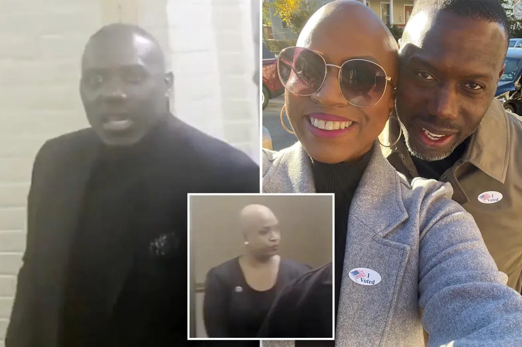 'Squad' Rep. Ayanna Pressley's ex-con husband slaps phone out of...