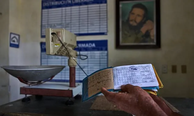 Cubans struggle to survive on pocket-size government ration books...