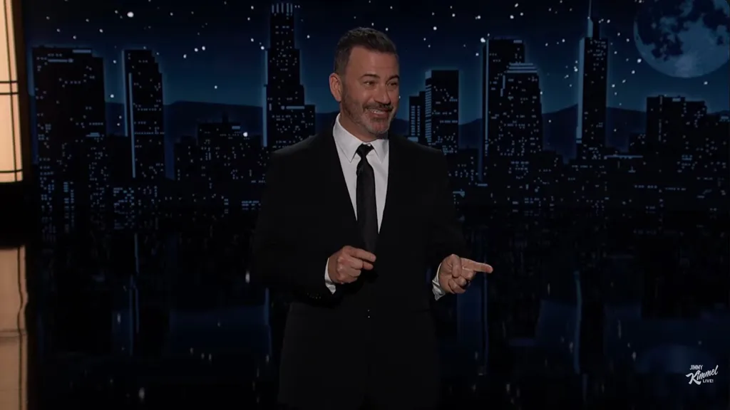 Jimmy Kimmel Refers to Kash Patel's Job in the Past Tense