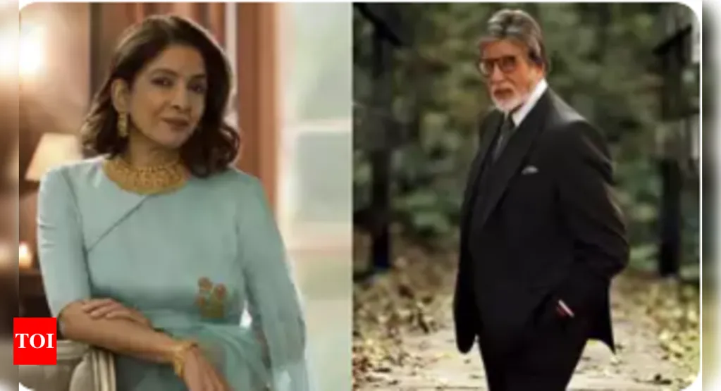 Neena Gupta reveals Amitabh Bachchan got a sore throat after consuming paan; 'do you remember....?' | Hindi Movie News - Times of India