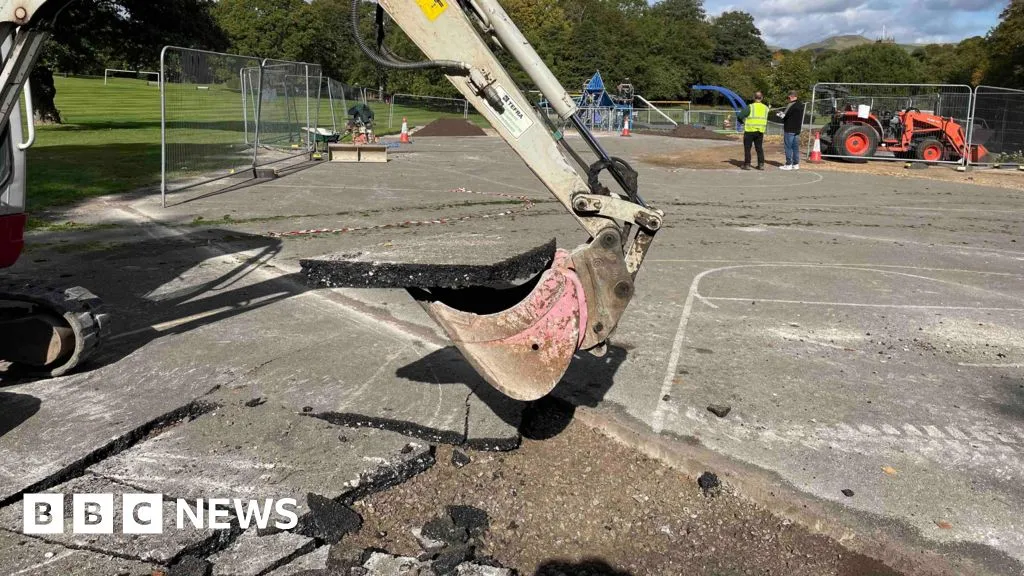 Council demolishes play area after noise complaints