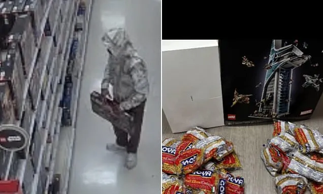 Man's brazen plot to steal Lego set exposed