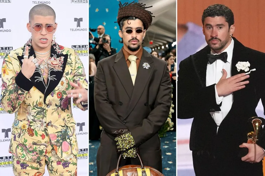 Bad Bunny's style evolution, from street to chic  --  the most...