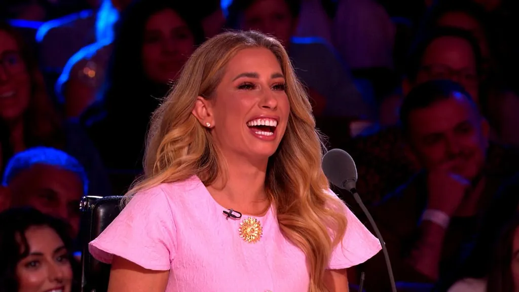 Stacey Solomon swoons over hunky topless dancers in first look at BGT