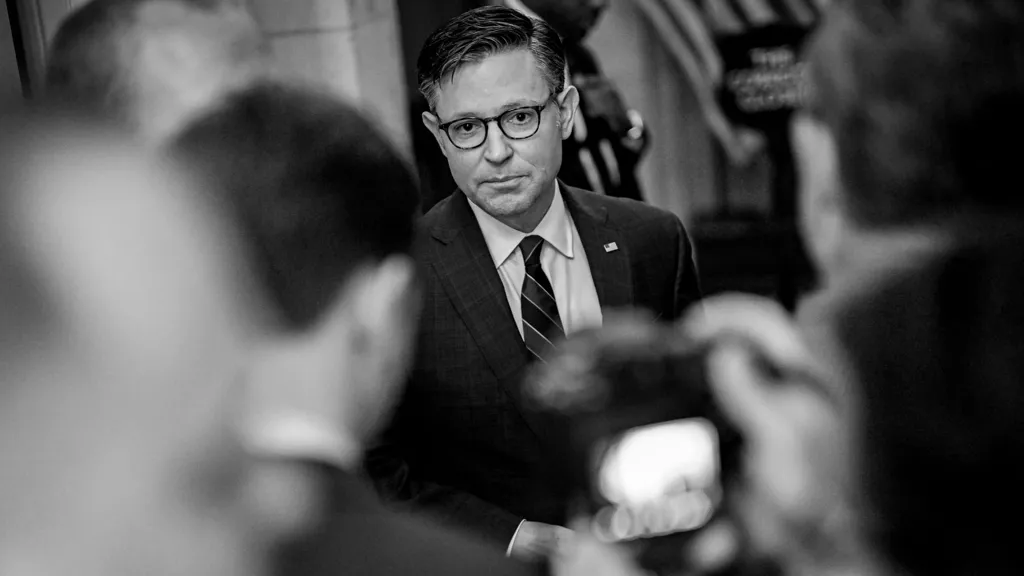 Opinion | Mike Johnson Would Like You to Know About His Subservience