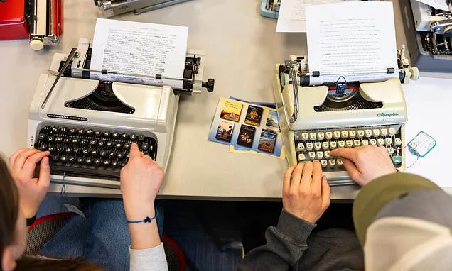 A college instructor turns to typewriters to curb AI-written work...