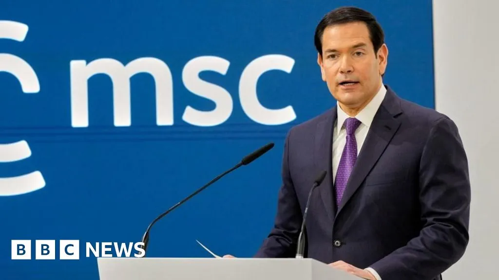 Marco Rubio says US and Europe 'belong together' despite tensions