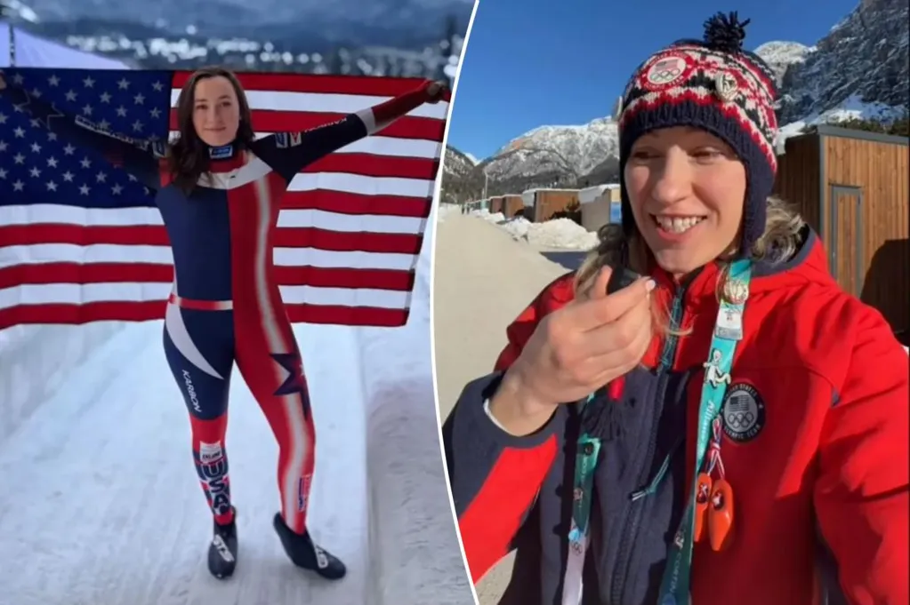 American Sophia Kirkby, Winter Olympics' 'most eligible...