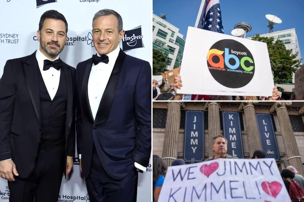 Here's where Bob Iger's 'Jimmy Kimmel' standoff with Nexstar,...