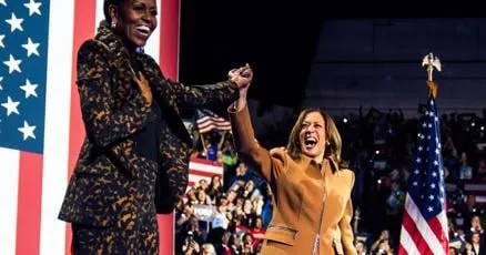 Michelle Obama implores men to support Harris to protect women's health