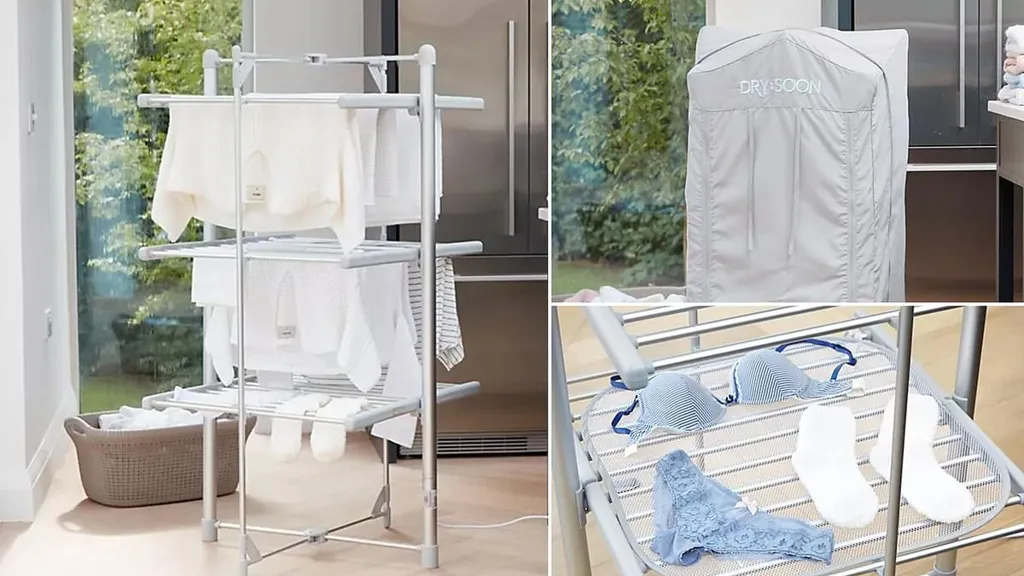 Amazon slashes price of Lakeland's best-selling heated clothes airer