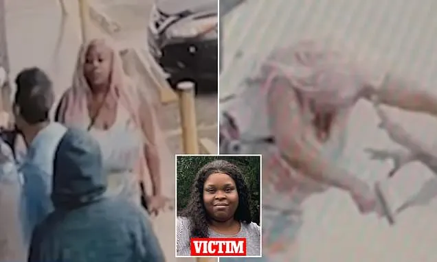 Woman's pink wig pulled off in fight before gunfire broke out