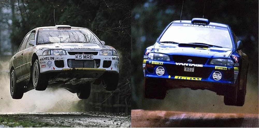 Japan's Greatest Car Rivalry Saw Subaru Vs Mitsubishi In 4WD Turbo War